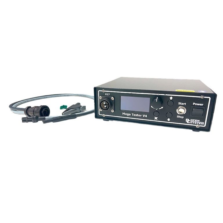 Device for testing electrical parameters of piezoelectric diesel injectors. Mega Tester V4