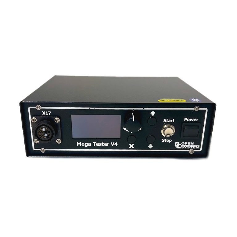 Device for testing of piezoelectric diesel injectors Mega Tester V4